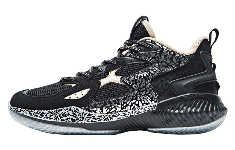 

Баскетбольные кроссовки Big3-Fashion Week Style Basketball Shoes Men High-Top Black/White 361°