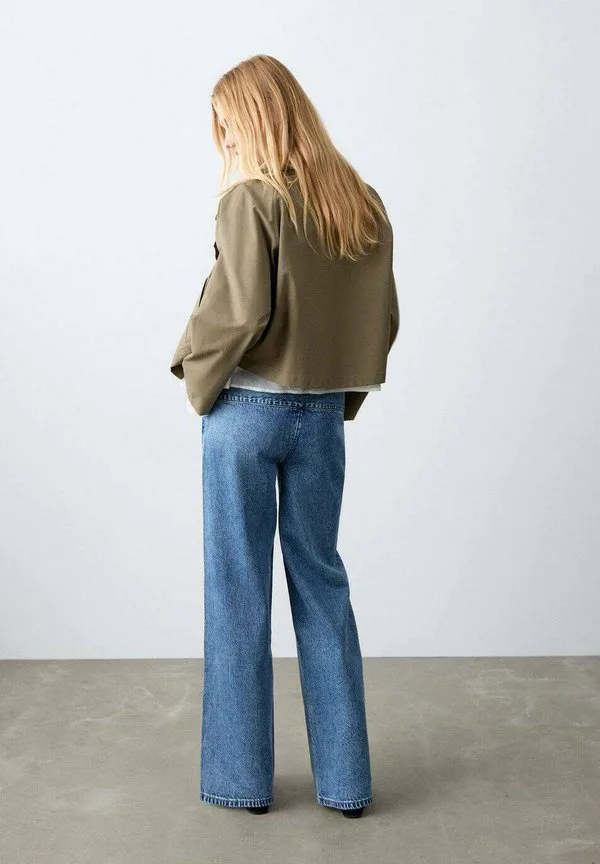 Подростковые расклешенные джинсы Mango Kids, Blue Denim — фото 3