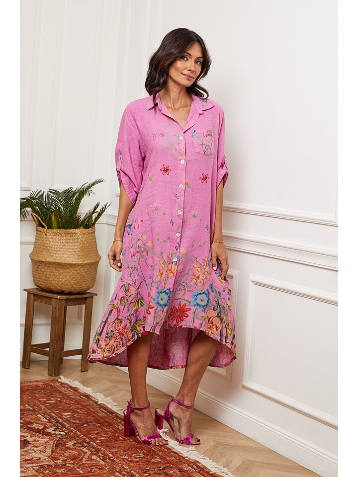 

Платье Joséfine Leinen, розовый