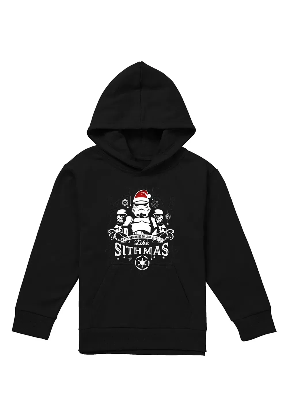 Детская худи Star Wars Sithmas, Disney, черный — фото 4