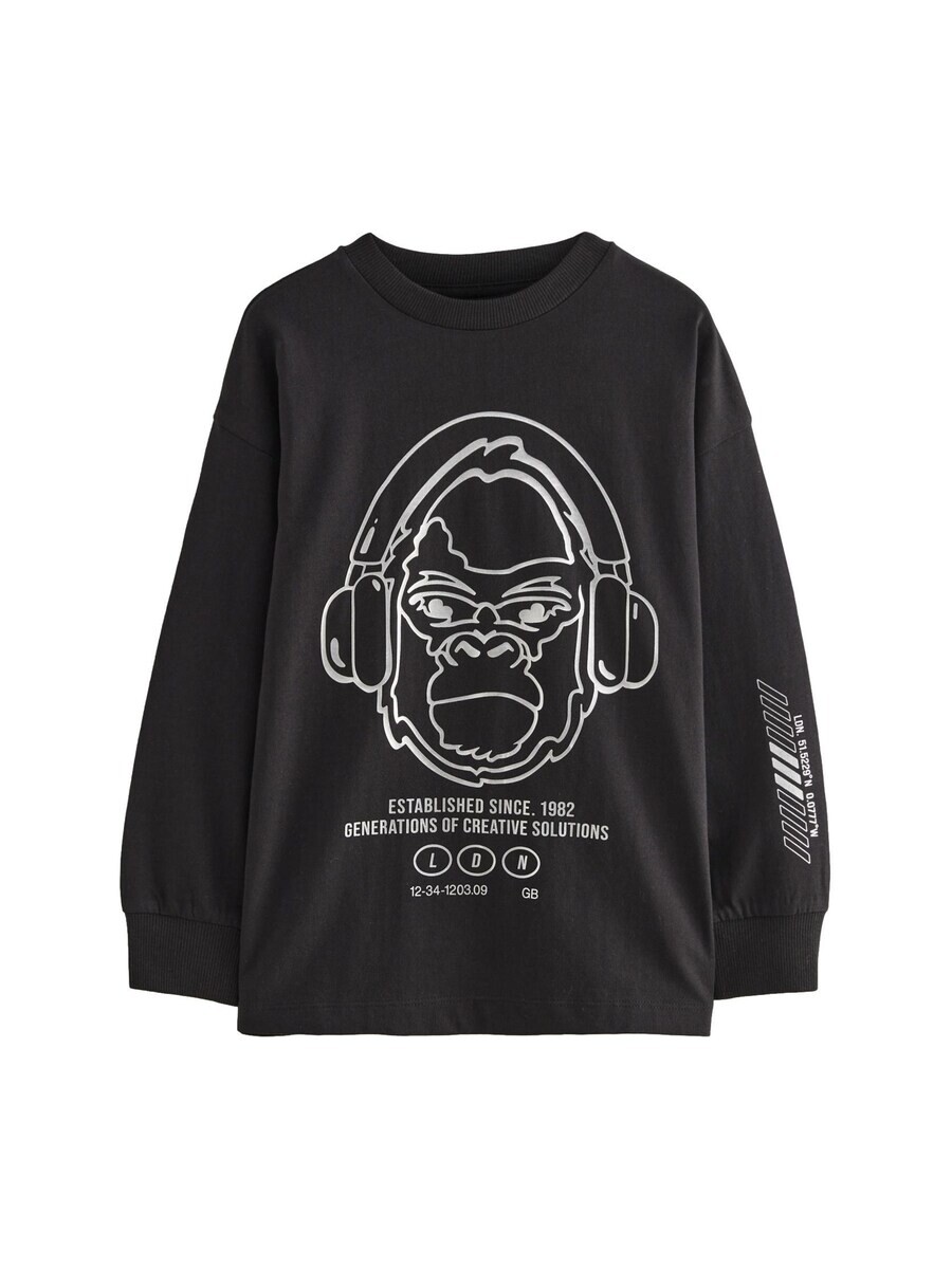 

Лонгслив Next Shirt, черный