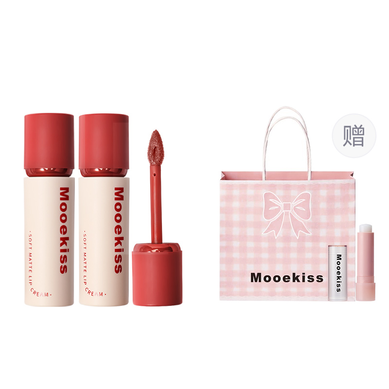 

Бальзам для губ Mist Soft Tones матовый, стойкий, устойчивый к переносу 3g/3g*2 Mooekiss