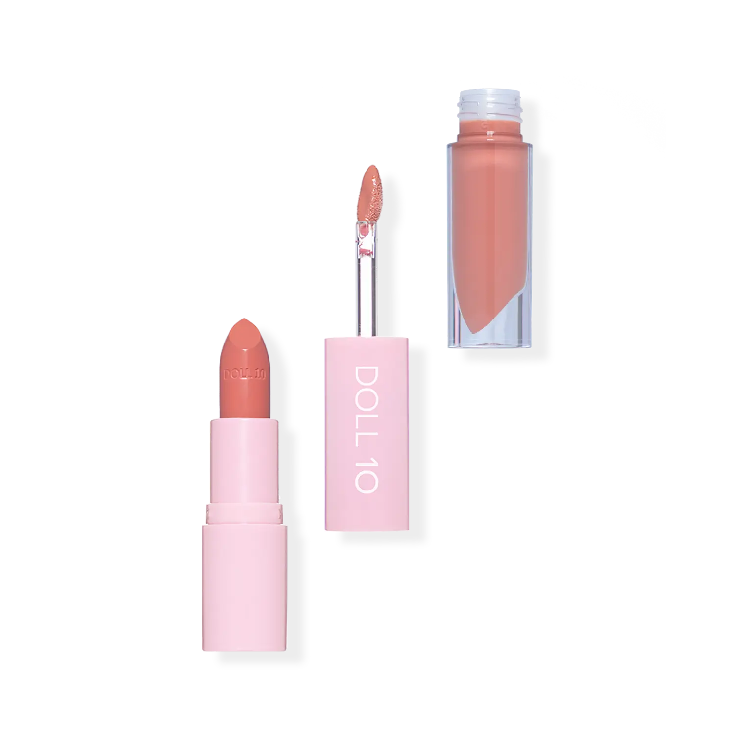 

Блеск для губ Doll Skin Nude Lip Wardrobe Doll 10, True Love (Warm Brown)