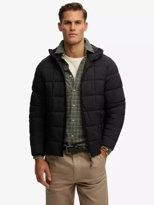 Стеганая куртка Superdry, Black