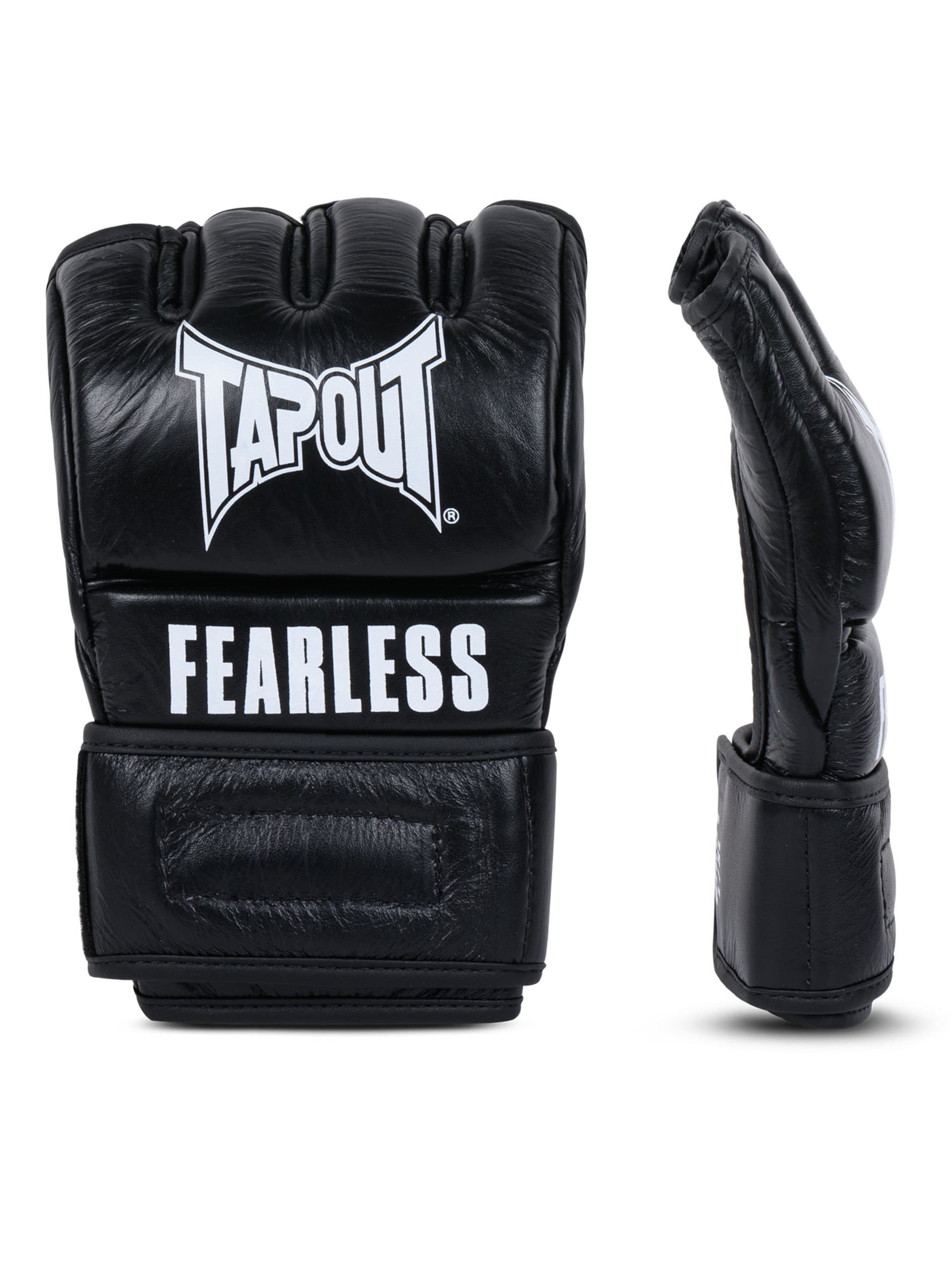 

Tapout Спортивные перчатки 'Fearless' в черном цвете