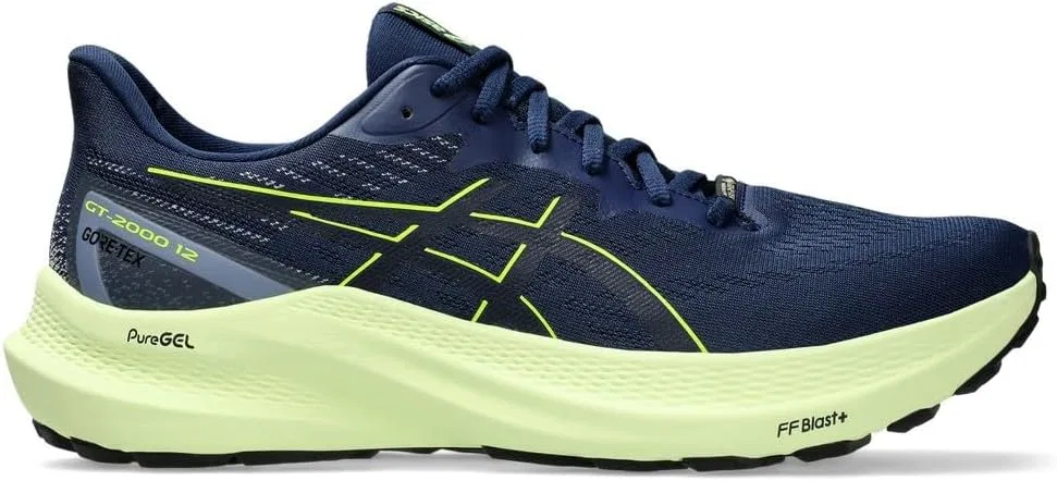 Кроссовки ASICS GT 2000 12 для бега, сине-черные