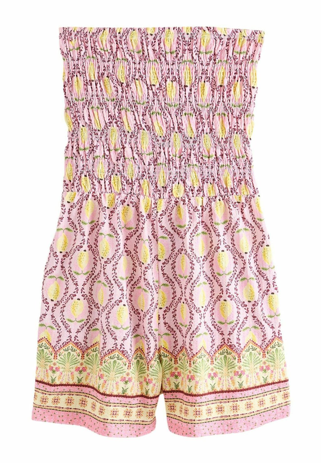 

Комбинезон BANDEAU SHIRRED PLAYSUIT Next, розовый