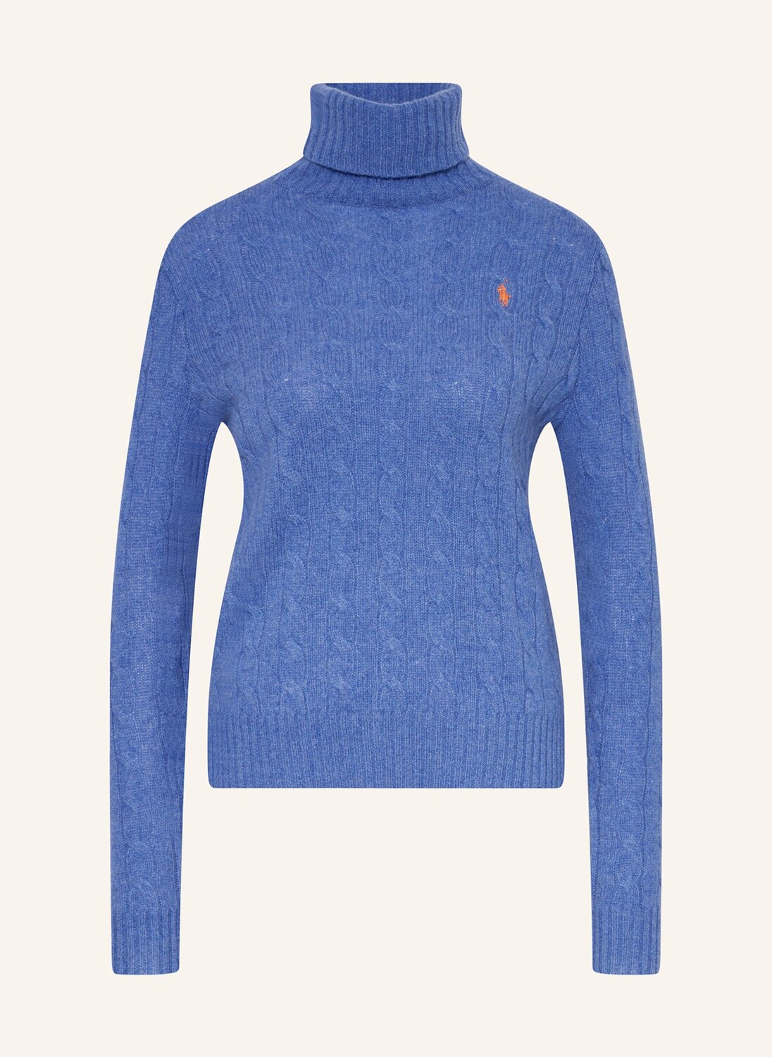 

Свитер с высоким воротником Polo Ralph Lauren, фиолетовый
