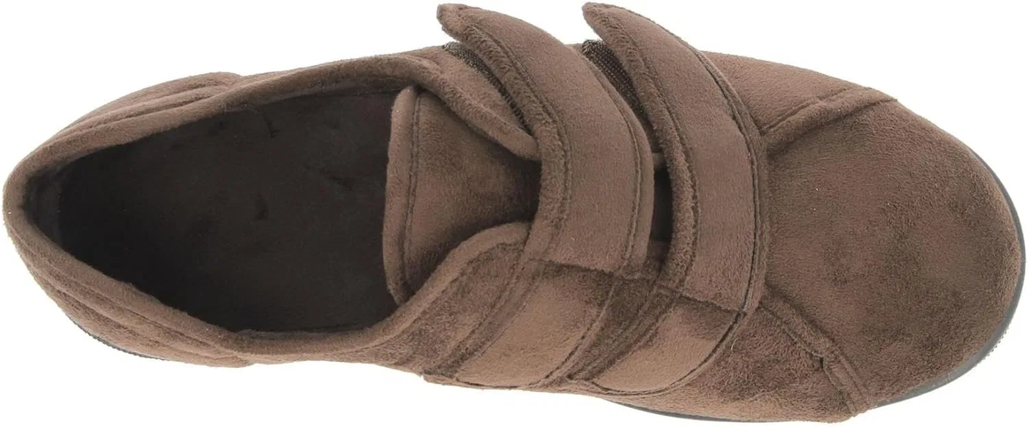 DB Shoes Мужские домашние тапочки (Joseph) 6V, широкая посадка, коричневый цвет — фото 3