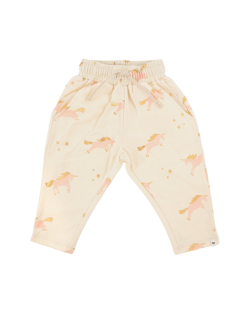 

О детка! Карманные джоггеры с принтом единорога Oh baby!, белый