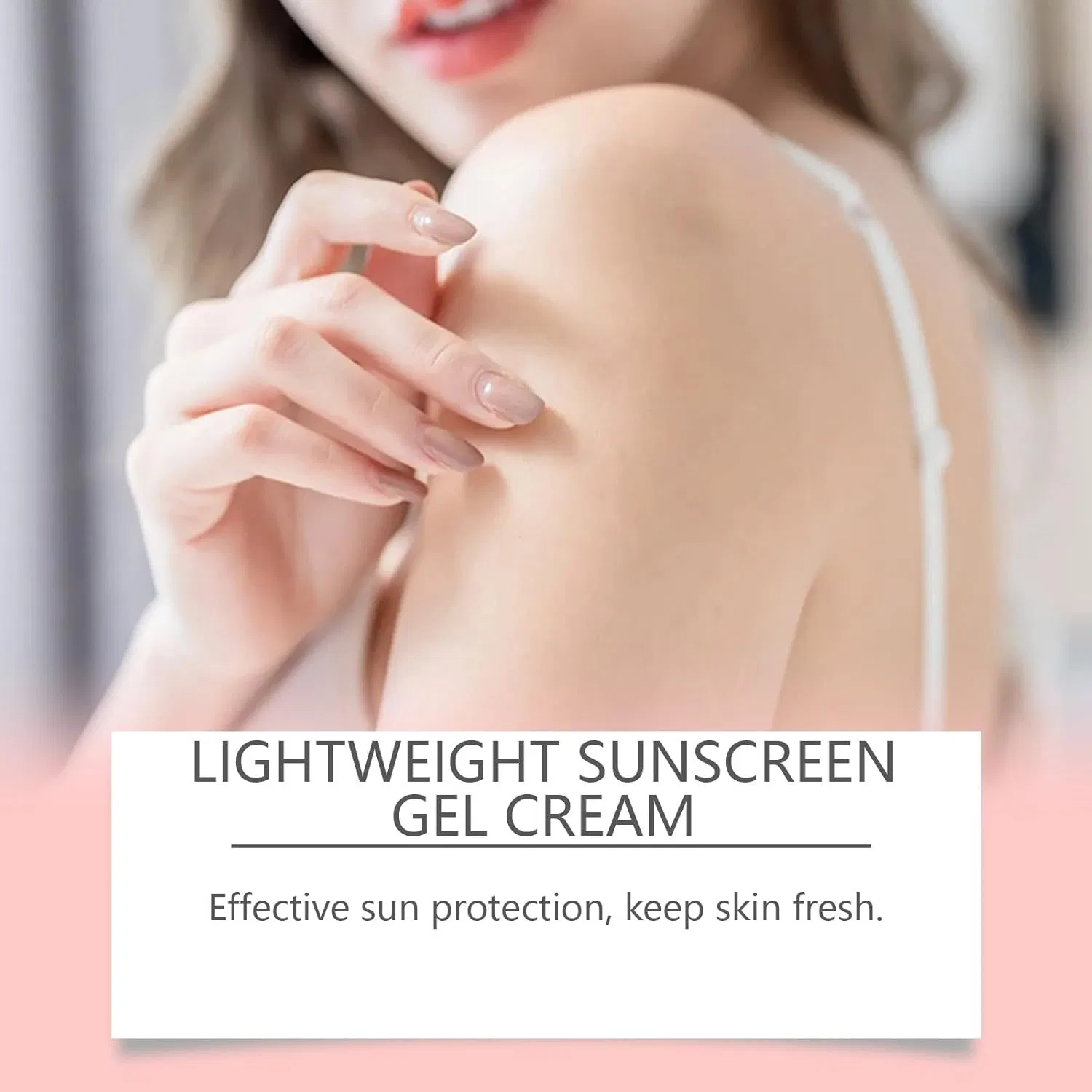 Крем для загара Airy Fit SPF 50 PA++++ Generic 50 г Хаки — фото 3