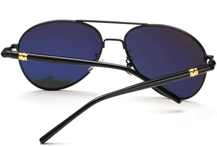 

Поляризованные солнцезащитные очки для мужчин и женщин, защита от ультрафиолета UV400, очки для вождения, винтажные черные очки для мужчин и женщин VFDHN, 3