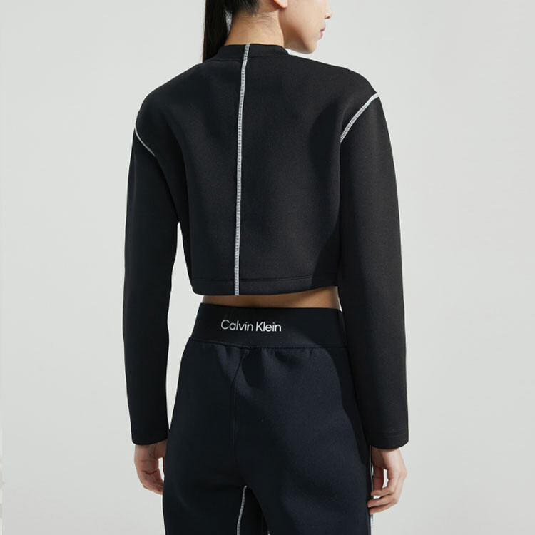 Свитшот женский Space черный Calvin Klein — фото 4