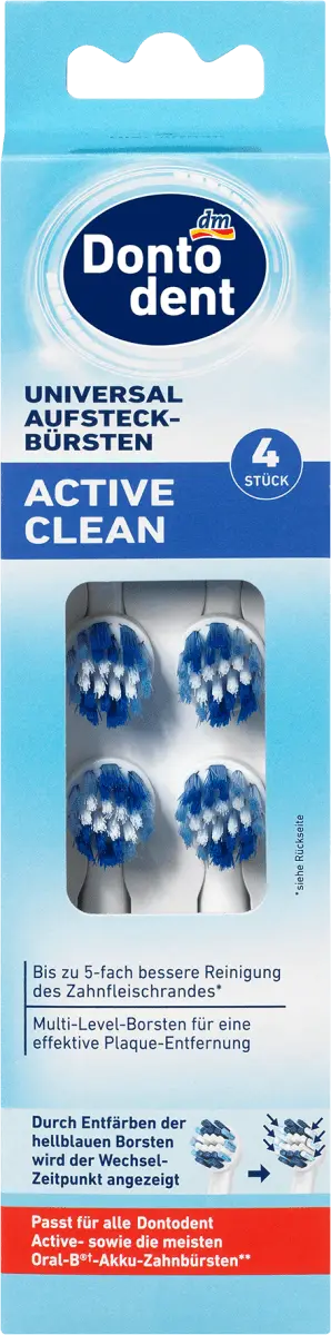 

Насадки Active Clean 4 шт. Dontodent