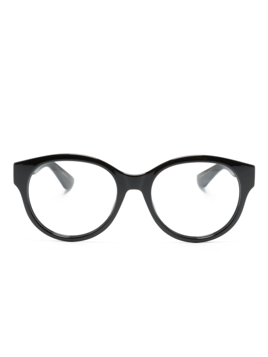 

Gucci Eyewear очки в круглой оправе с логотипом Interlocking G, черный