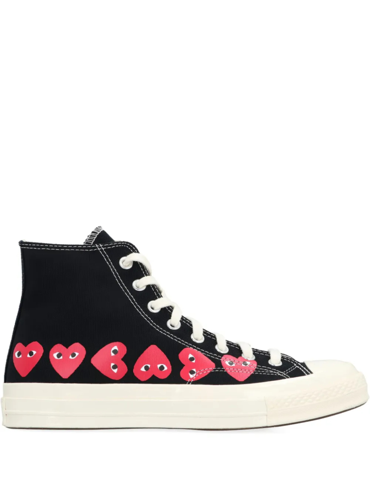 

Высокие кеды X Converse Chuck 70 Comme Des Garçons Play, черный