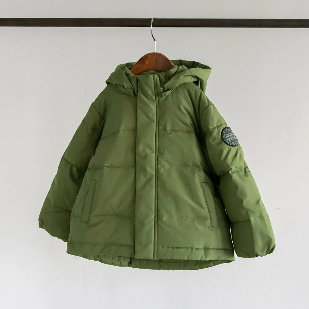 Пуховая куртка Branshes, цвет Khaki Green — фото 2