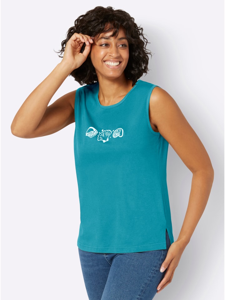 

WITT WEIDEN Футболка бирюзового цвета