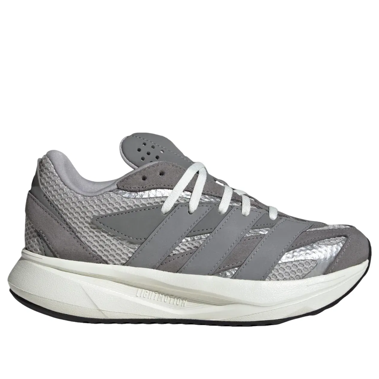 Кроссовки Adidas Lightblaze 'Grey Two Grey Three Silver Metallic' JQ4759, серый — фото 2