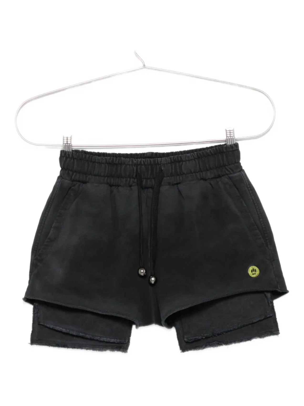 

Шорты BARROW многослойные с потертостями, черный