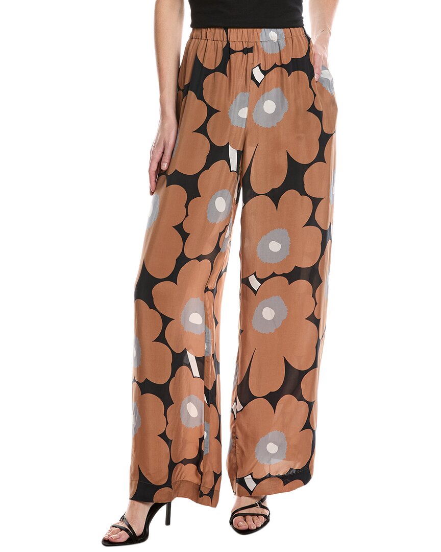 

Маримекко Уникко Брюки Marimekko, коричневый