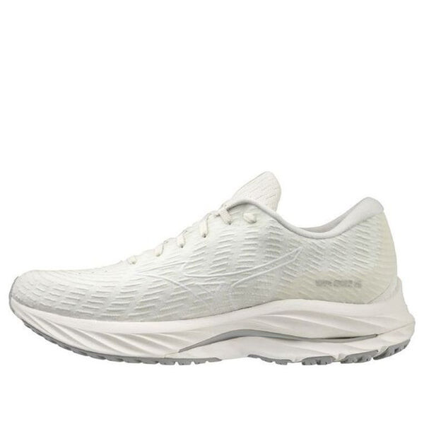 

Кроссовки wave rider 26 super wide 'white ivory' Mizuno, серый