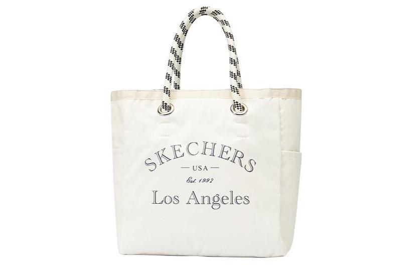 

Skechers Сумка-шоппер LeSportsac Collaboration из ткани, сумка для покупок, сумка на плечо, большая сумка унисекс, бежевая