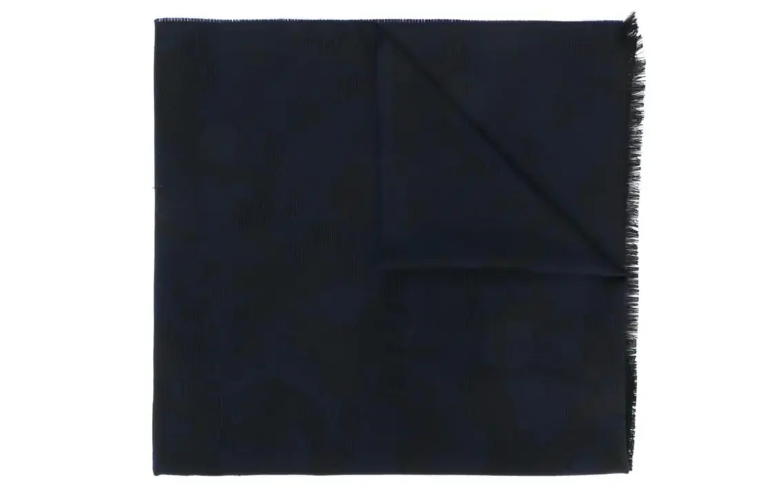 

Zzegna Вязаный шарф унисекс черный, Black