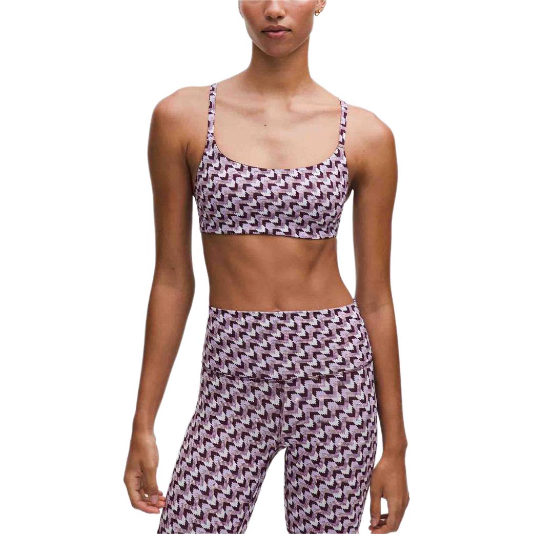 

Вундер Трейн Спортивное нижнее белье для женщин Lululemon, темно-фиолетовый