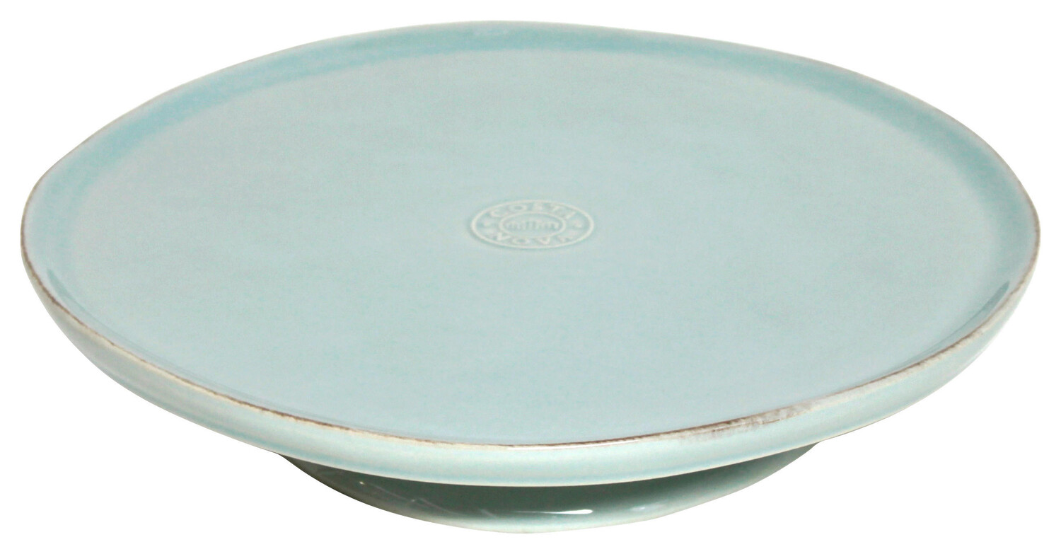 

Тарелка для торта Costa Nova, 26x6 см, бирюзовый