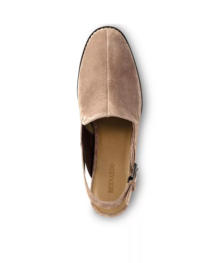 Бернардо Неца Слингбэк Клог Bernardo Footwear, коричневый/бежевый — фото 2