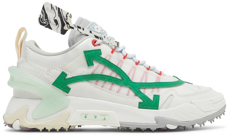 

Кроссовки Off-White ODSY-2000 'White Green', белый