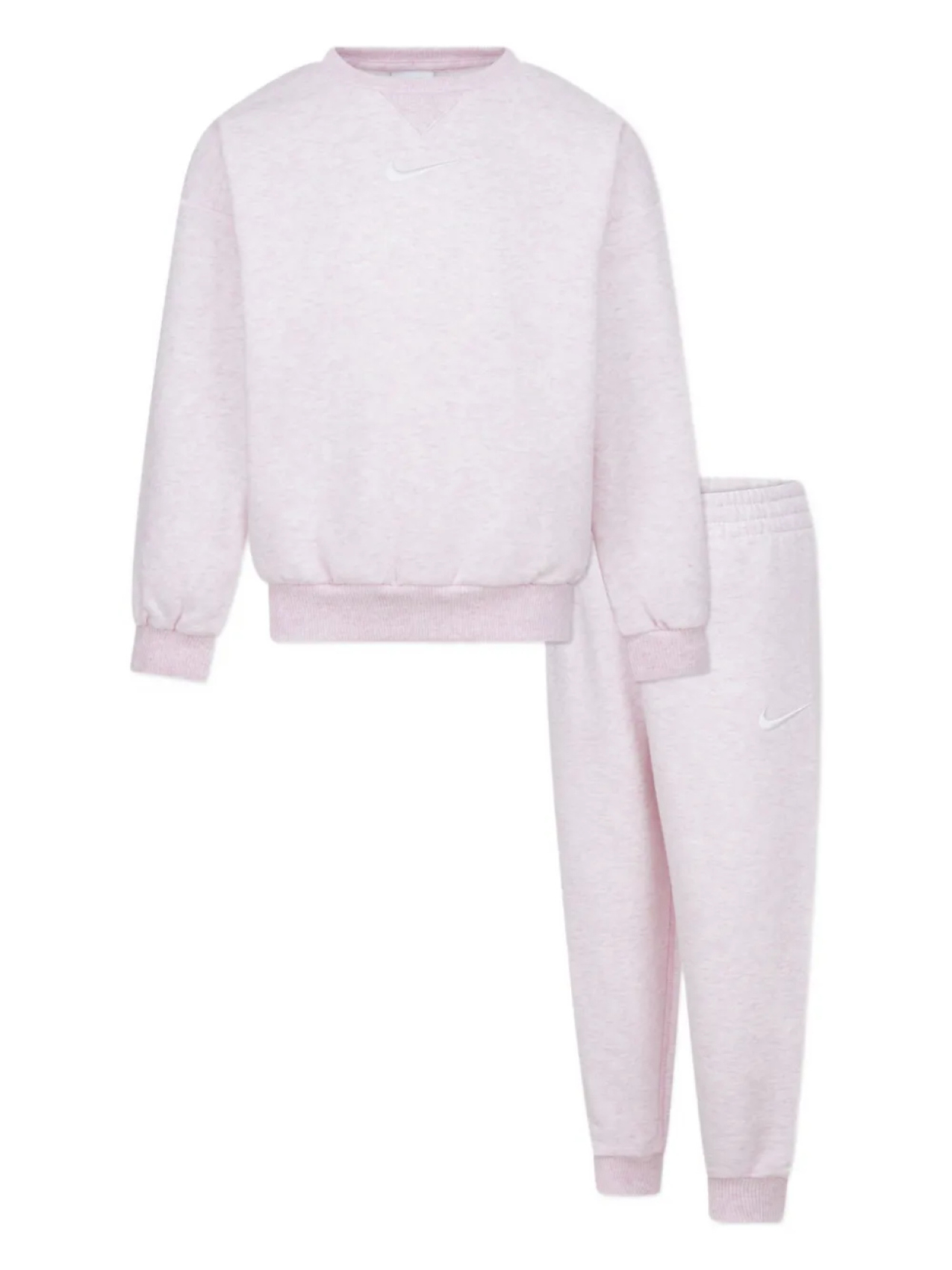 

Спортивный костюм Nike Kids с вышитым логотипом Swoosh, розовый