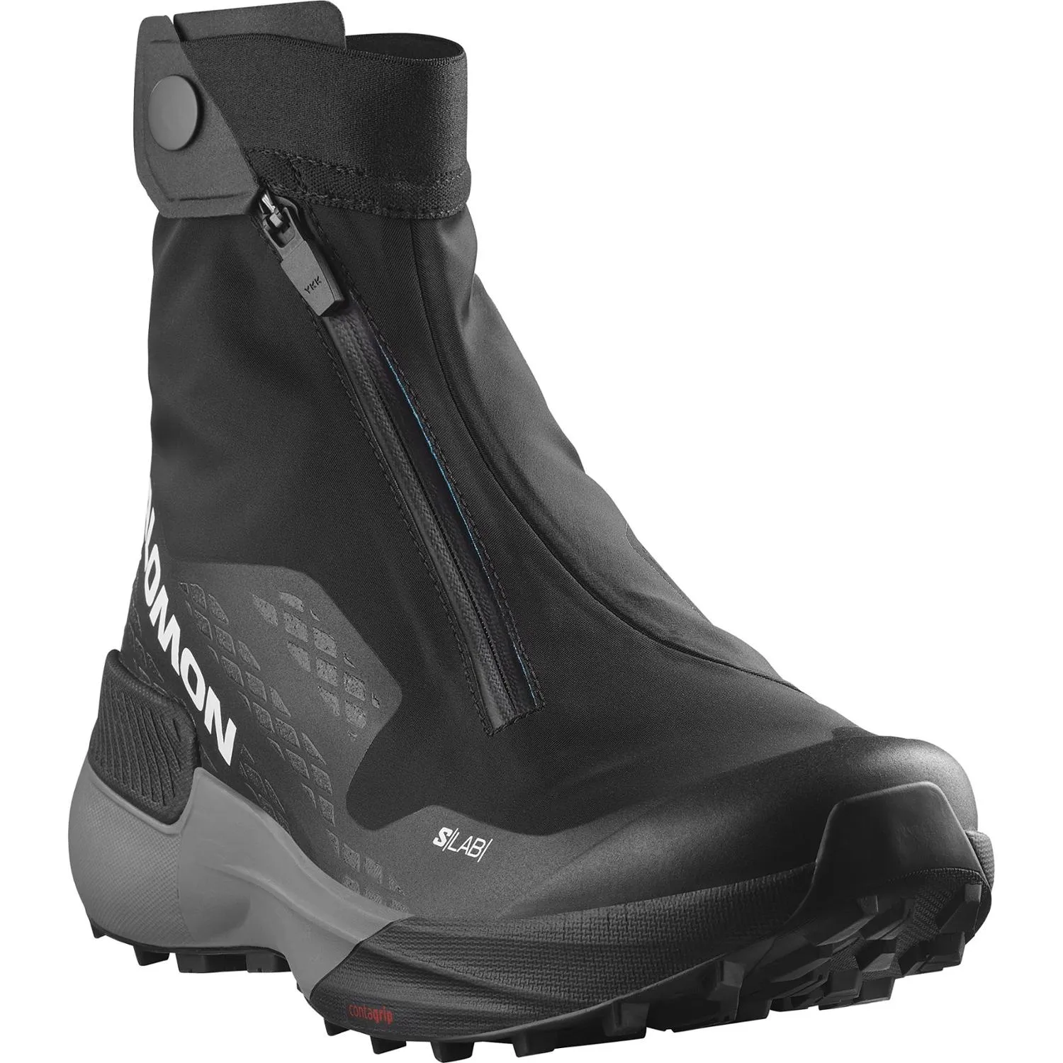 S/Lab Genesis Трейловые беговые кроссовки Salomon, Black/Pewter/Transcend Blue — фото 3