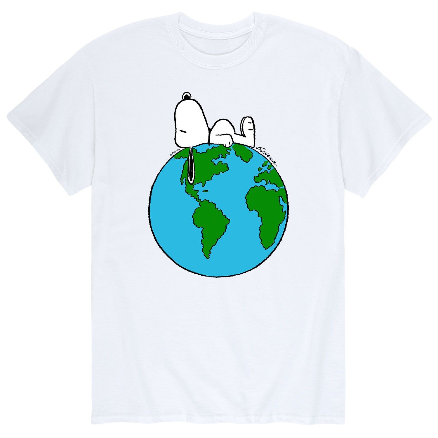 

Мужская футболка Peanuts Top of The World Licensed Character