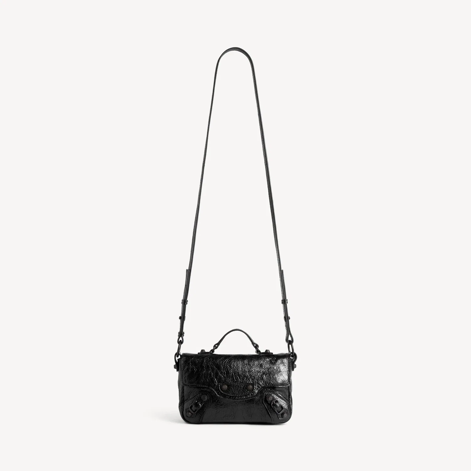 Женская сумка Le City Flap Bag Nano в черном цвете BALENCIAGA