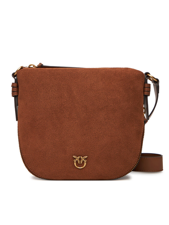 

Сумка PINKO Hobo Zip Around Mini Al 25-26 PLTT 105332 A2JH, коричневый