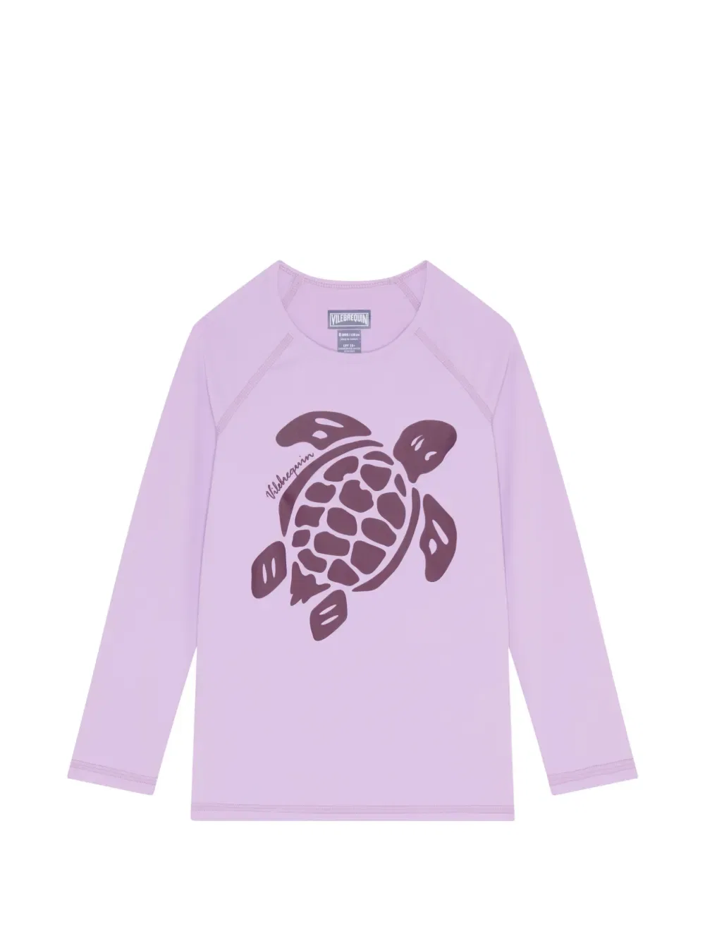 Футболка с длинными рукавами Vilebrequin Kids, фиолетовый