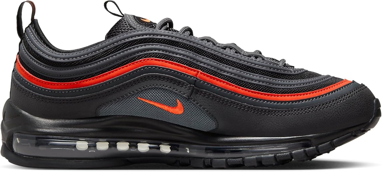 

Мужские кроссовки Nike Air Max 97 'Pink Foam' (2024) FJ2588-600, Black Picante Red Anthraci