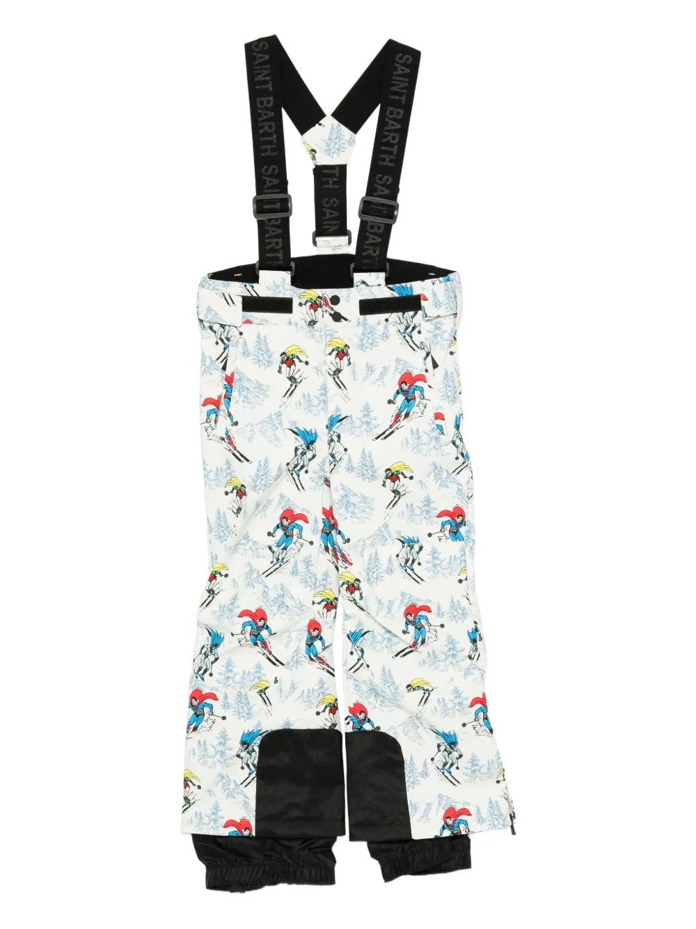 

Комбинезон с графичным принтом Mc2 Saint Barth Kids, белый