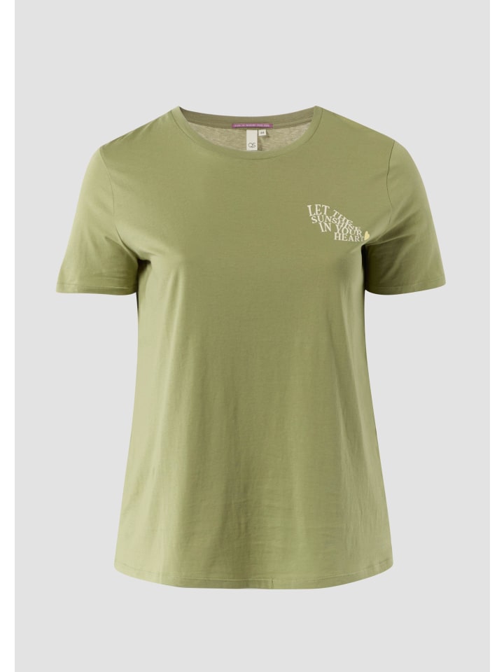 

Футболка QS, зеленый