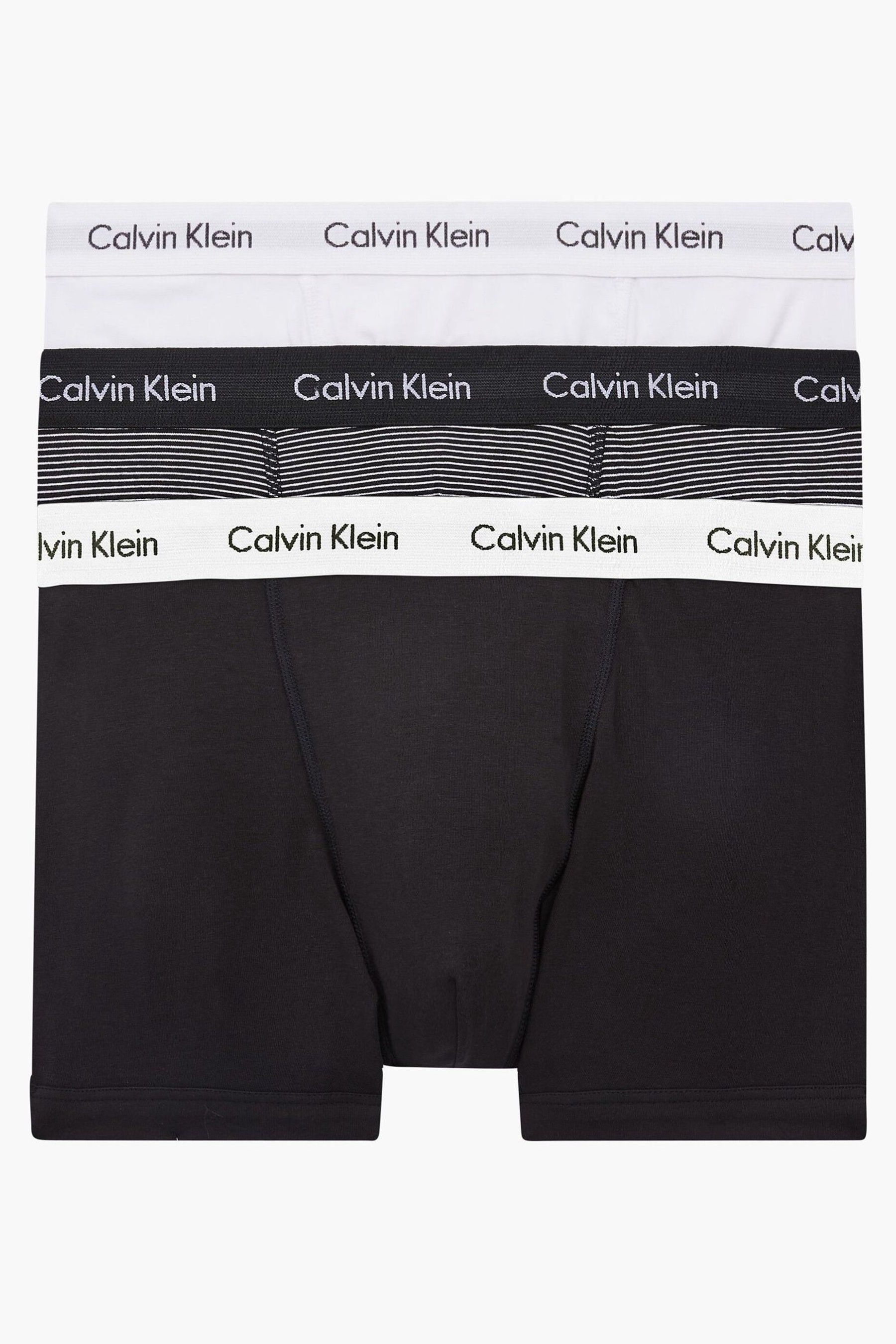 

Комплект из 3 пар узких боксеров Calvin Klein, белый