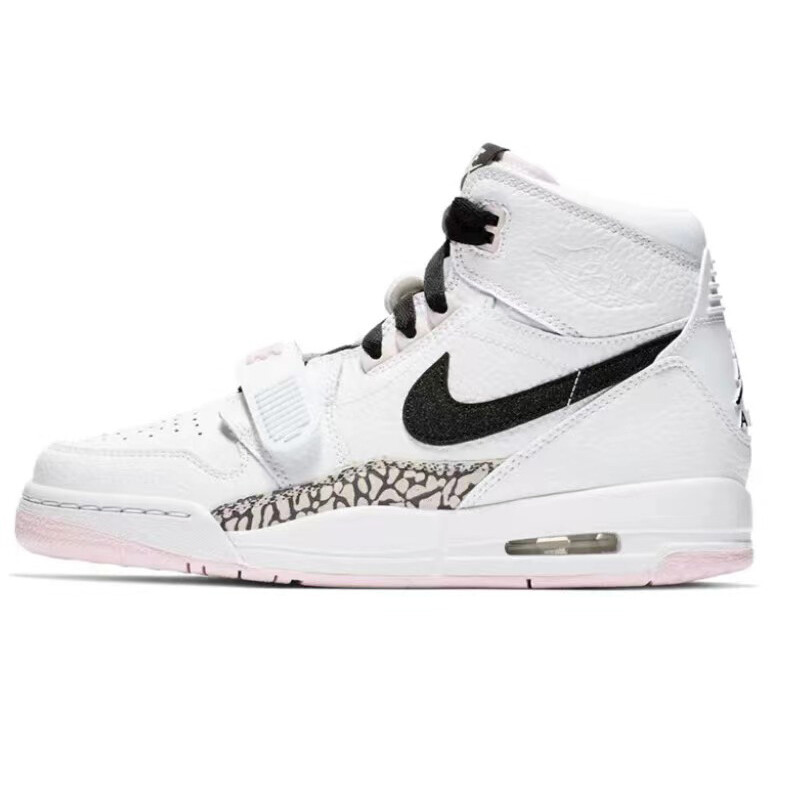 Кроссовки JORDAN Legacy 312 Vintage Basketball Shoes Women's High-Top White — фото 4