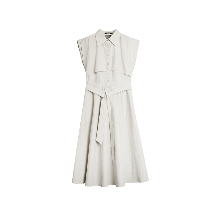 

Женское платье с коротким рукавом ELLE, серый зеленый