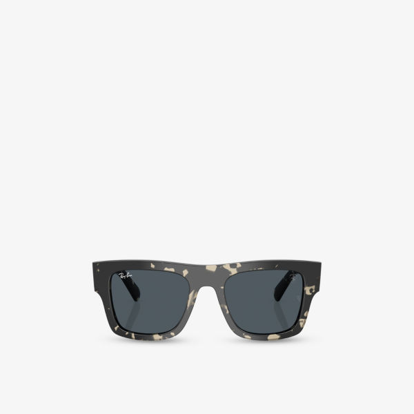 

Rb2217M Scuderia Ferrari Collection солнцезащитные очки квадратной формы из ацетата Ray-Ban, коричневый