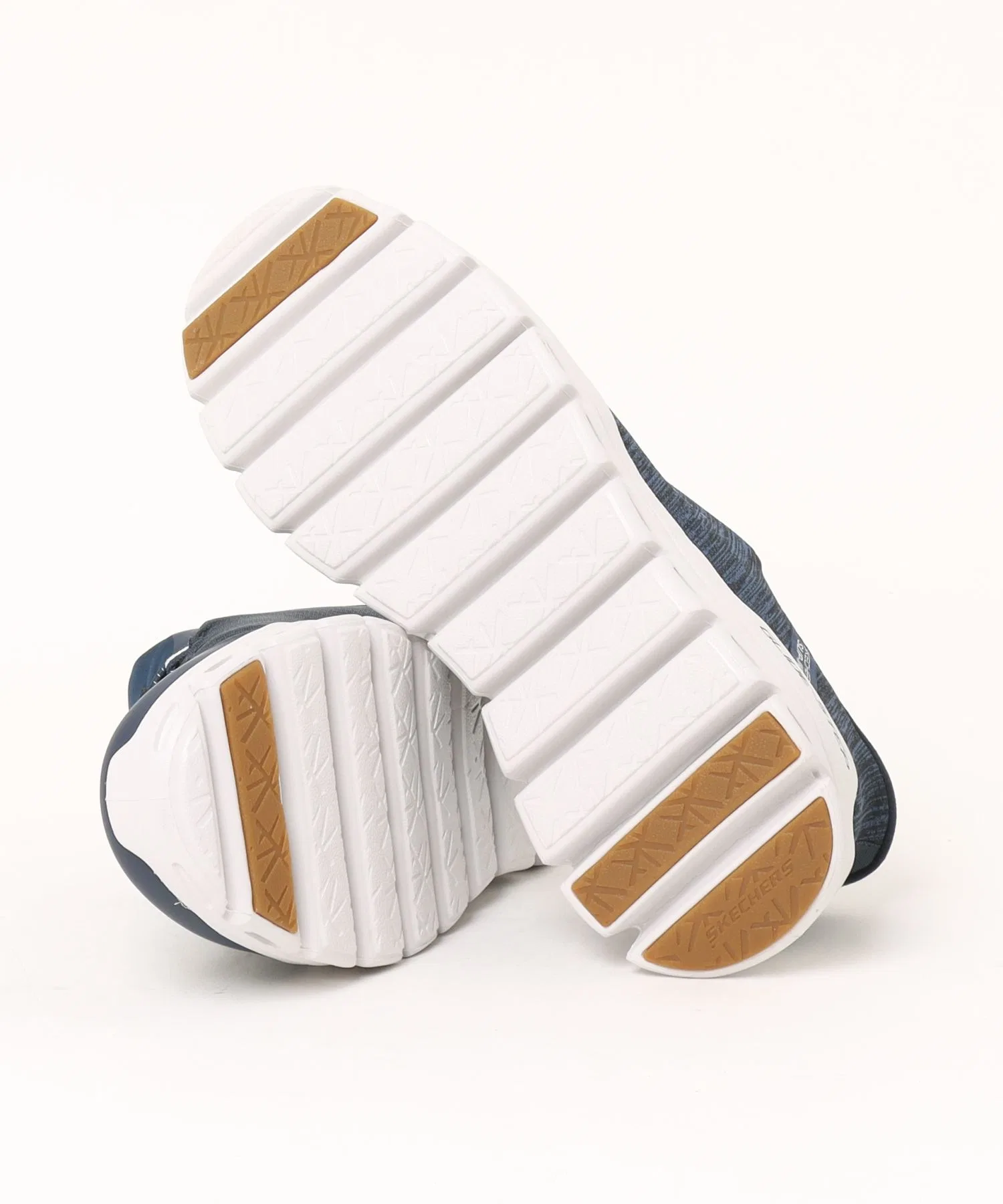 Мужские кроссовки SKECHERS GLIDE-STEP-ZEFYR бордовые — фото 3