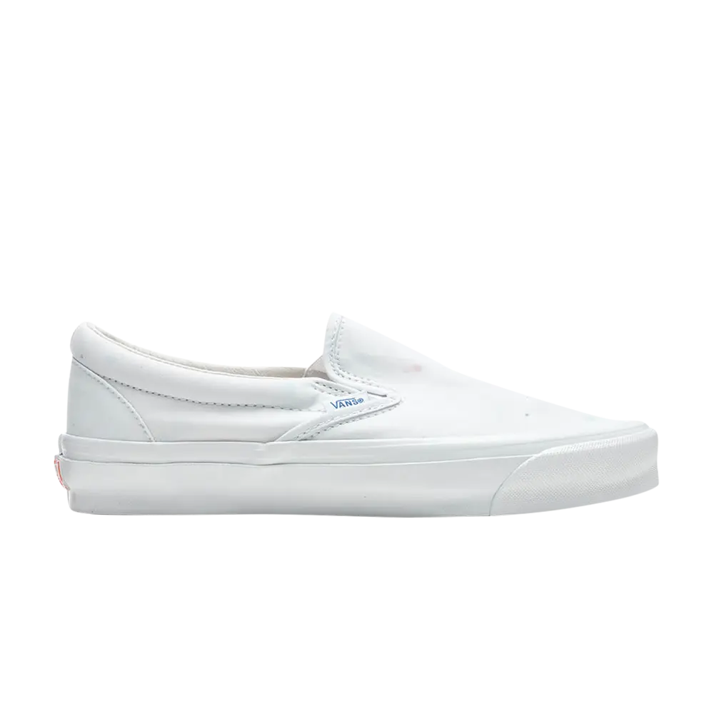 Кроссовки Geoff McFetridge x OG Classic Slip-On LX Vans, белый