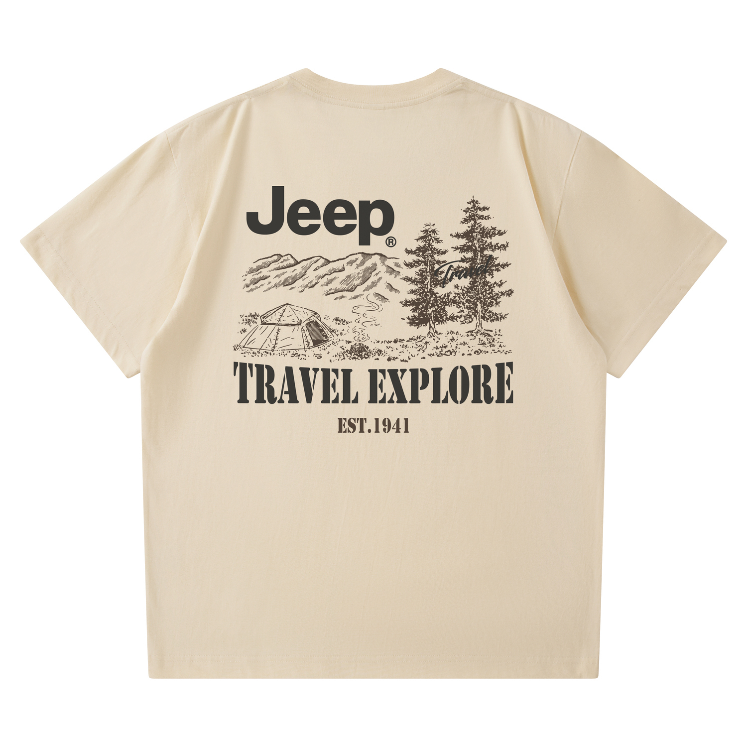 

Футболка Wrangler Leisure Series унисекс Jeep, lemon