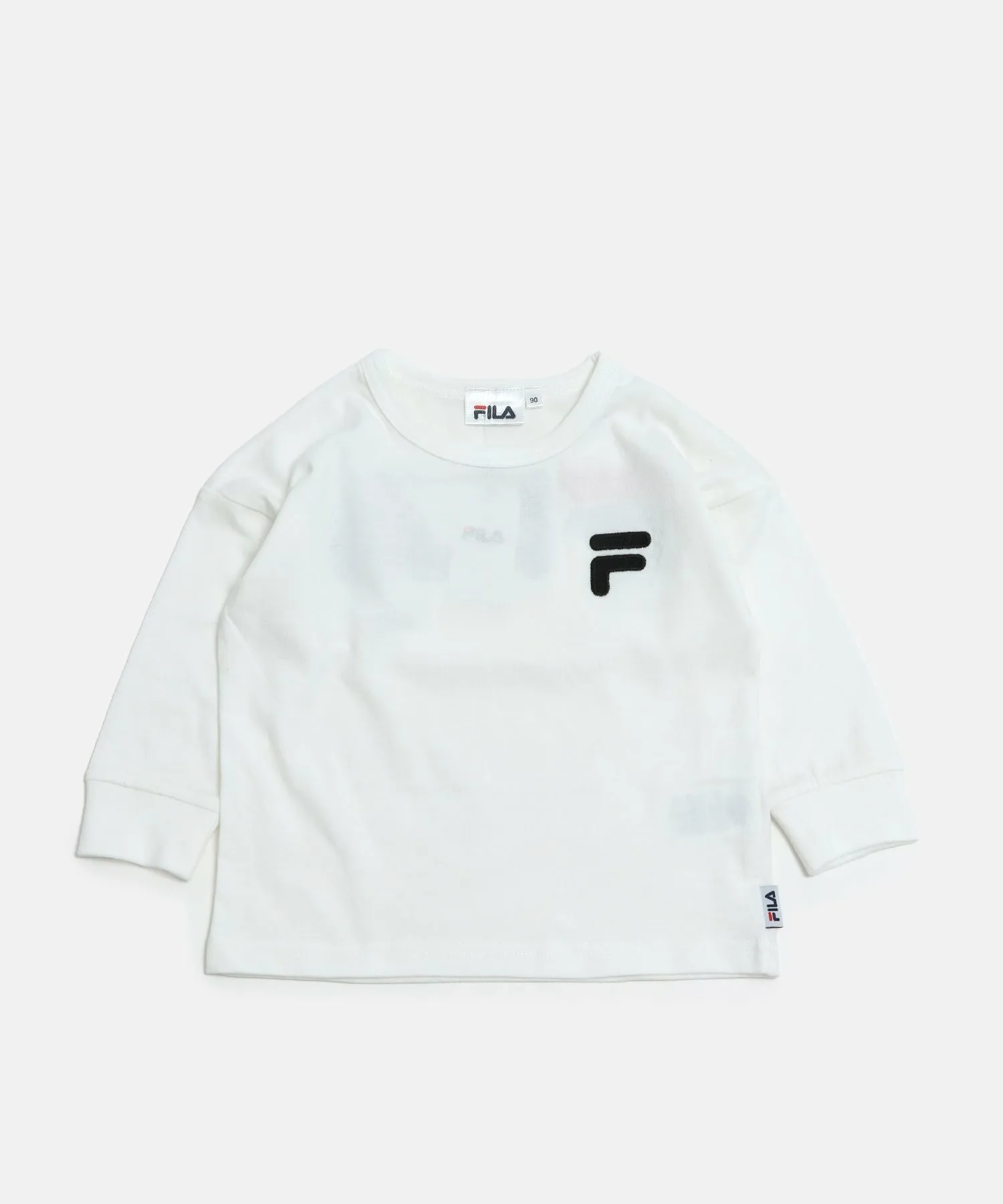 Футболка с длинными рукавами Fila Fila, A logo/white — фото 2