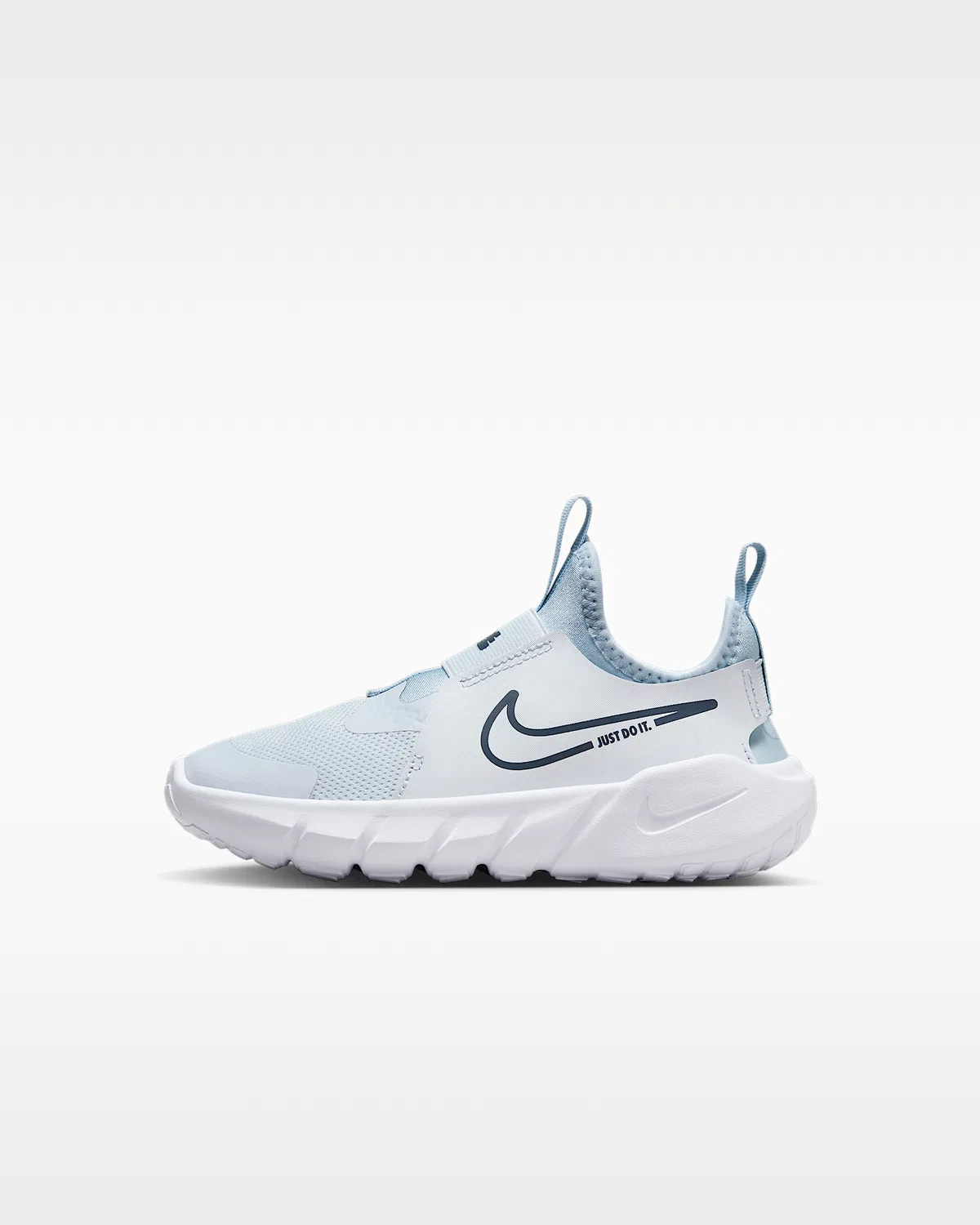 Кроссовки Nike Flex Runner 2 для малышей, Football Grey/Light Armory Blue/White/Midnight Navy